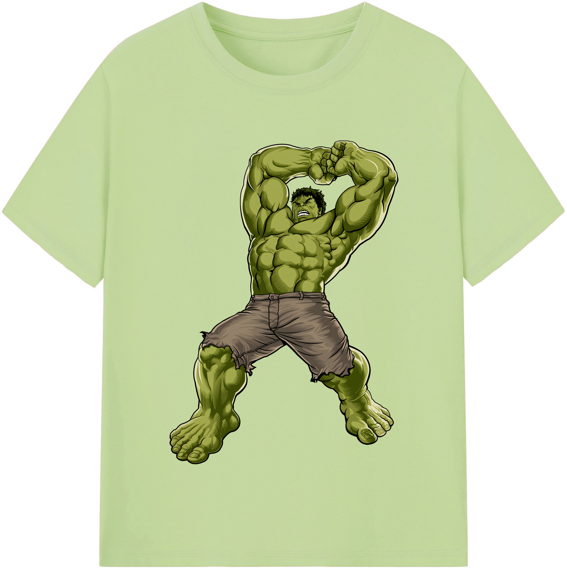 （画像用） アベンジャーズ The Avengers 綿100％半袖Tシャツ（フロントプリント）